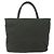 Prada Vintage Zip-Handtasche aus Tessuto Khaki - Ansicht 2