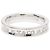 Tiffany & Co Tiffany 1837 Schmaler Ring aus 18K Weißgold