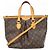 Borsa Louis Vuitton Monogram Palermo PM Marrone