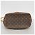Borsa Louis Vuitton Monogram Palermo PM Marrone - vista 3