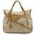 Borsa Tote Louis Vuitton Damier Azur Evora MM Crudo