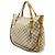 Borsa Tote Louis Vuitton Damier Azur Evora MM Crudo - vista 3