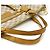 Borsa Tote Louis Vuitton Damier Azur Evora MM Crudo - vista 5
