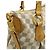 Borsa Tote Louis Vuitton Damier Azur Evora MM Crudo - vista 8