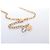 NEUF COLLIER PHILIPPE FERRANDIS EROLI FLEURS PIERRES EN METAL DORE NECKLACE Multicolore - vue 5