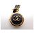 Medaillon CINTA CHANEL NOVA COM CORRENTE ENTRELAÇADA E MEDALHÃO TREVO LOGO CC T80 Dourado - vista 12