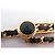 Medaillon CINTA CHANEL NOVA COM CORRENTE ENTRELAÇADA E MEDALHÃO TREVO LOGO CC T80 Dourado - vista 6
