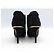 BOTINES LOUIS VUITTON DE TACÓN BAJO TAMAÑO 36 EN SEDA NEGRA Negro - vista 5