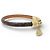 BRACCIALE LOUIS VUITTON CHARMS ALMA IN CANVAS MONOGRAMMA M6220F 15.5CM Marrone - vista 4