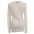 Posy geraffter Pullover aus cremefarbener Wolle von Isabel Marant Weiß Roh - Ansicht 3