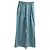 Timeless Jeans a vita alta e gamba larga Chanel in cotone blu
