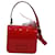 Sac à épaule Micro VSling Valentino Garavani en cuir verni rouge  - vue 3