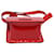 Sac à épaule Micro VSling Valentino Garavani en cuir verni rouge  - vue 5