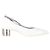 Pumps Alima Jil Sander in pelle bianca Bianco Crudo