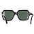 Gafas de sol cuadradas Persol PO3328S en acetato negro - vista 4