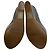 Miu Miu Décolleté Wedge Peep-Toe Mary Jane in Camoscio Grigio - vista 8
