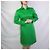 Genny Vintage grünes Wollkleid - Ansicht 5