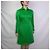 Genny Vintage grünes Wollkleid - Ansicht 7