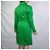 Genny Vintage grünes Wollkleid - Ansicht 9