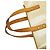 Borsa Louis Vuitton Monogram Vernis Reed PM Beige - vista 8