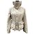 Beige kurze Jacke Pennyblack mit Gürtel