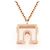 Collana in oro rosa Louis Vuitton con pendente Arc de Triomphe D'oro - vista 2