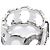 Cartier C Doing Diamant Weißgold Bandring Silber - Ansicht 5