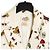 Hermès 1990s Insect Silk Twill Jacket FR38 Ecru UK10 US8 Cream - view 5