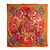 Sciarpa in seta e cashmere Hermès Carré 140 Ronde des Jockeys Rosa - vista 2