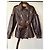 Autre Marque Olivieri Lederjacke Braun Größe 42 IT - Ansicht 14