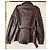 Autre Marque Olivieri Lederjacke Braun Größe 42 IT - Ansicht 15