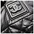 CHANEL Borsa Tote Piccola Coco Cocoon Nero Bordò - vista 10
