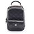 Zaino/borsa in pelle Matelassé Chanel Nero