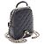 Zaino/borsa in pelle Matelassé Chanel Nero - vista 2