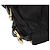 Borsa Tote/Spalla con Logo Arricciato Prada Nero - vista 9