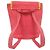 Zaino per bambini a righe color caval di Hermès Rosso Giallo - vista 3