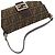 Bolsa Mamma Bucket em padrão Zucca da Fendi Marrom - vista 4