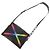 Borsa a spalla Louis Vuitton Soft Trunk in pelle Taiga arcobaleno Nero - vista 6