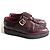 Autre Marque Scarpe Rico Creeper di Molly Goddard x Underground Bordò