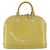 Louis Vuitton Alma Handtasche Monogram Vernis PM Beige