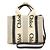 Chloé Borsa Tote Piccola Woody Bianco Blu