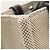 Chloé Borsa Tote Piccola Woody Bianco Blu - vista 13