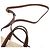 Borsa 2 in 1 in tela e pelle Burberry Marrone Crudo - vista 13