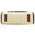 Borsa 2 in 1 in tela e pelle Burberry Marrone Crudo - vista 4