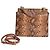 Autre Marque Alviero Martini 1ª Classe Python Print Lederhandtasche / Umhängetasche Braun Goldene Hardware - Ansicht 3