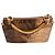 Autre Marque Alviero Martini 1ª Classe Python Print Lederhandtasche / Umhängetasche Braun Goldene Hardware - Ansicht 4