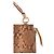 Autre Marque Alviero Martini 1ª Classe Python Print Lederhandtasche / Umhängetasche Braun Goldene Hardware - Ansicht 5