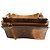 Autre Marque Alviero Martini 1ª Classe Python Print Lederhandtasche / Umhängetasche Braun Goldene Hardware - Ansicht 9