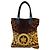 Borsa tote Vanitas in velluto nero Barocco Gianni Versace con corona dorata
