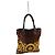 Borsa tote Vanitas in velluto nero Barocco Gianni Versace con corona dorata - vista 2